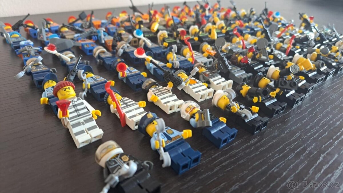 👮♂️💰 Lego City sada - přes 100 figurek 👨🚒🚧 - 5