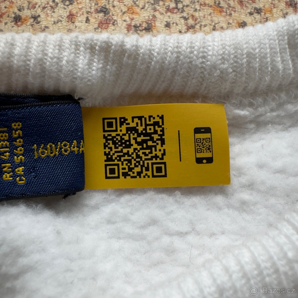 Ralph Lauren Polo bílá mikina | vel. S - 5