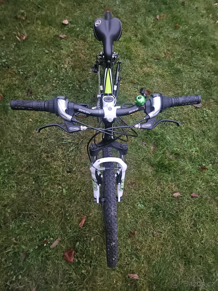 24" horské hliníkové kolo AUTHOR, rám 14" ...24 převodů - 5