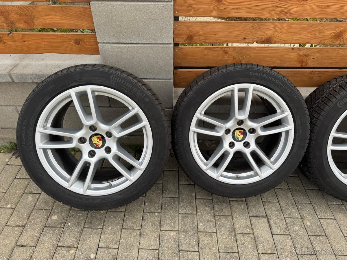r19 origo BBS porsche panamera, dvourozměr, zimní pneu 7-8mm - 5