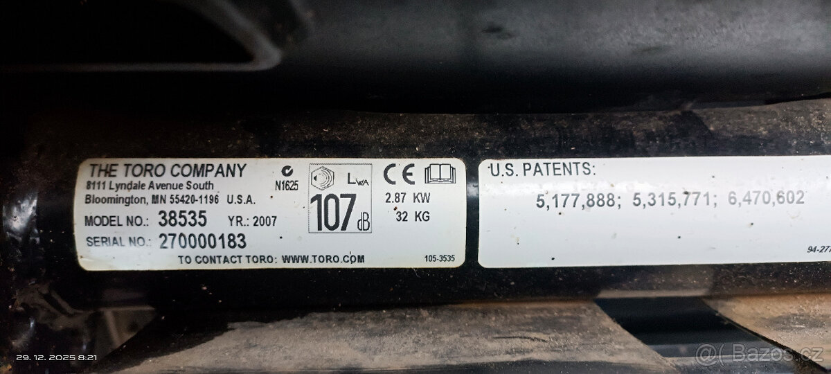 Sněhová fréza TORO CCR 2450 GTS (Mountfield) - 5