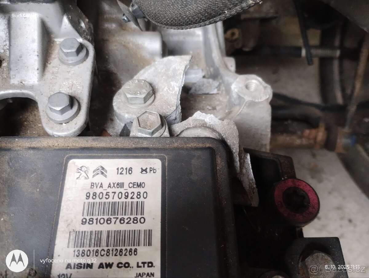 A Peugeot 308 t9 převodovka automat - 5