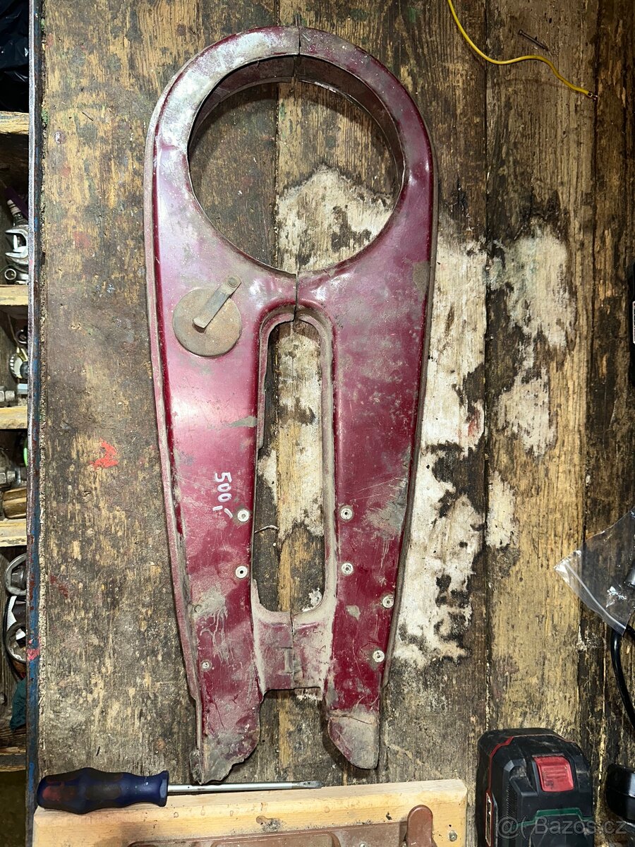 Kryt řetězu Jawa 350 panelka - 5