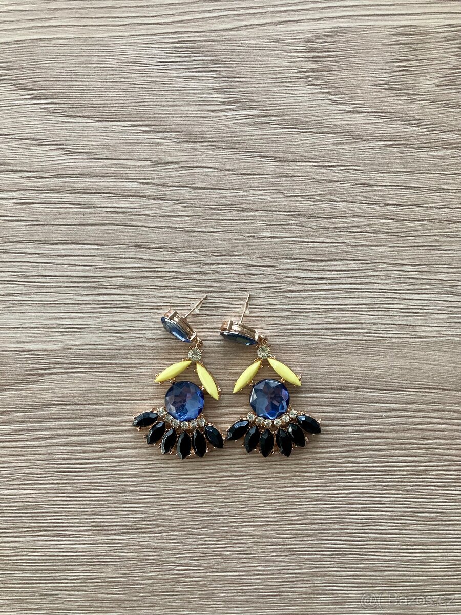 Krásné náušnice s kamínky - 5