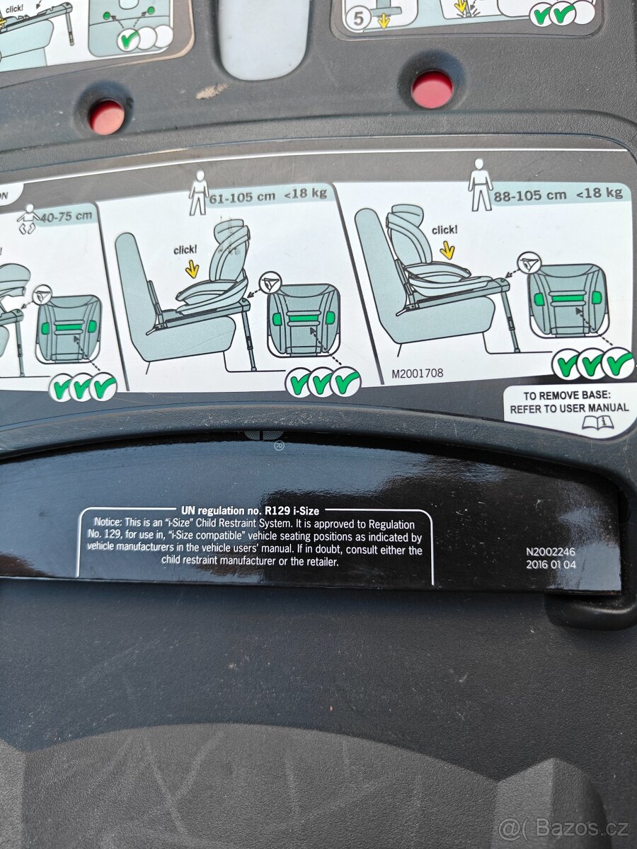 Autosedačky a základna besafe - 5