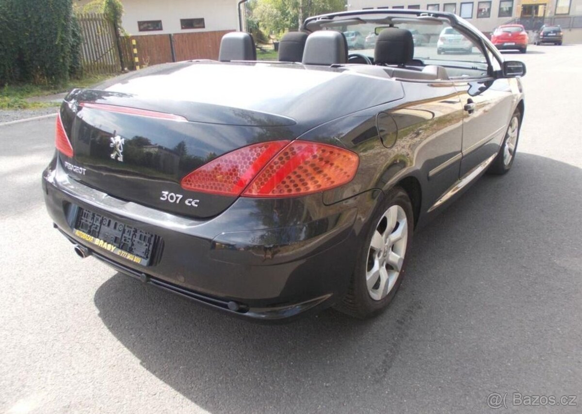Peugeot 307 1,6 CC 80KW ,nová STK benzín manuál 80 kw - 5