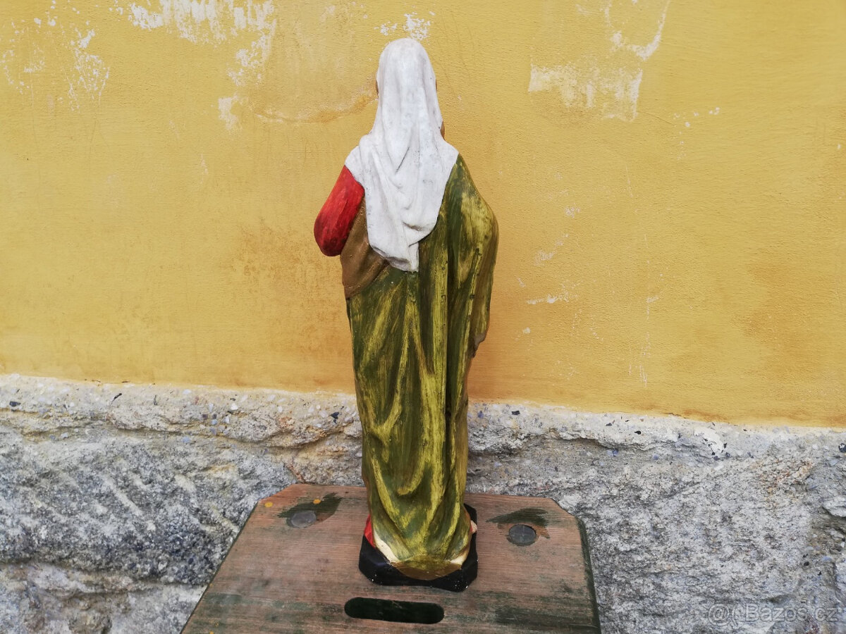 Panna Marie, madona,socha, velká soška 52 cm - 5