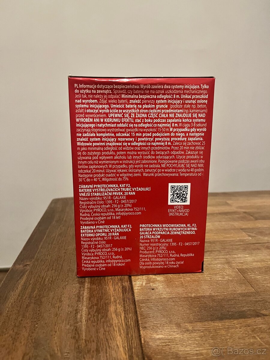 Ohňostroj galaxie - 20 ran (Pyroco) - 5