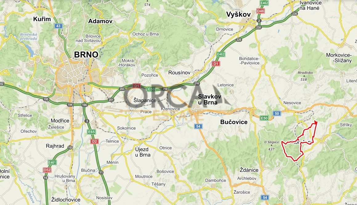 0,13 ha pozemků v k.ú. Mouchnice - 5