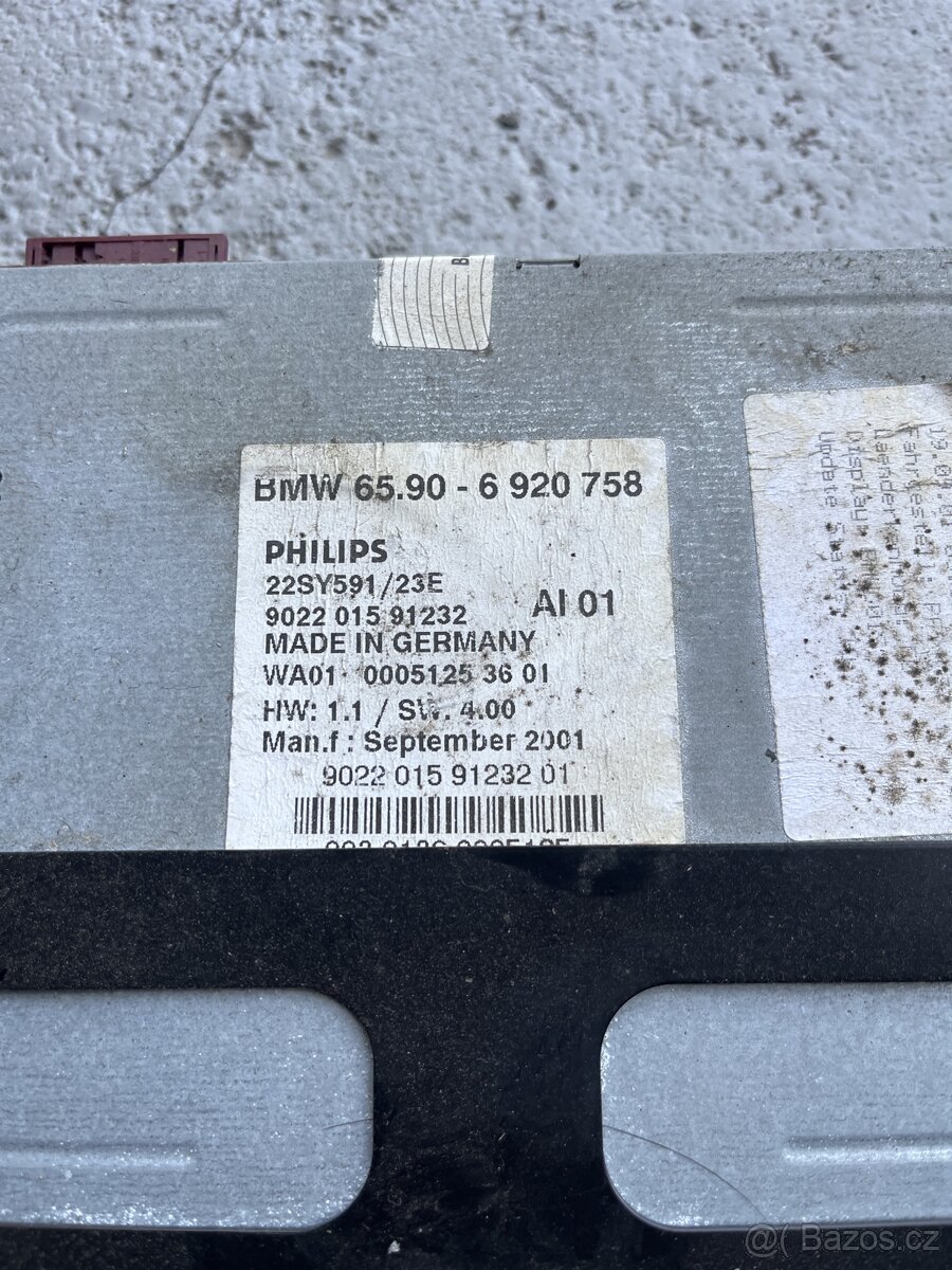 Set rádia BMW e46 - 5