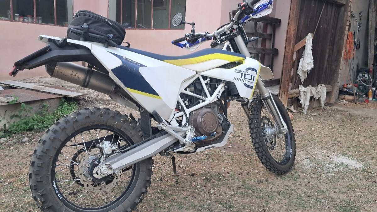 Prodám Husqvarna 701 RV2017 + vozík na 2 moto