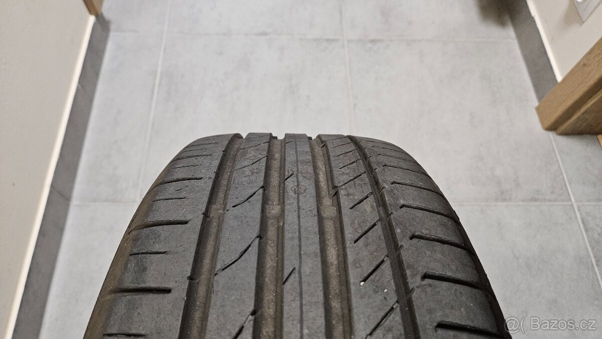 4ks Continental SportContact 5, 205/45 R17 88 V Letní - 5
