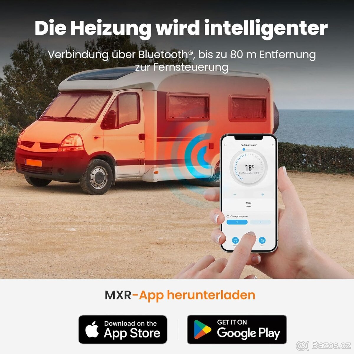maXpeedingrods dieselové topení 5 kW,Bluetooth, APP - 5