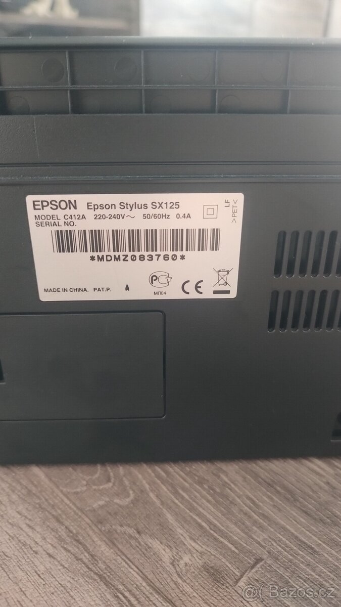 Inkoustová tiskárna Epson Stylus SX125 - 5