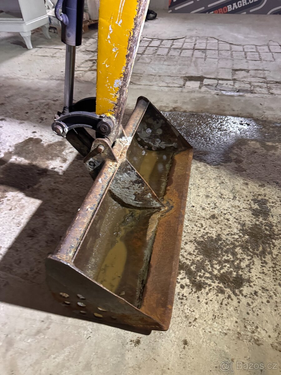 Minibagr JCB 8014 2006 2x lzice 1500 kg - 5