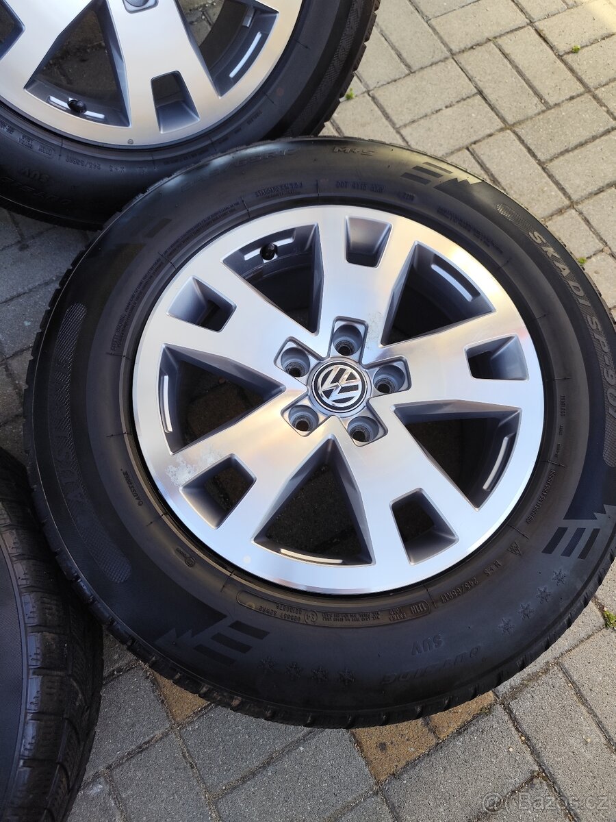 ALU 5x120 r17 VW, Amarok, T5 + PNEU