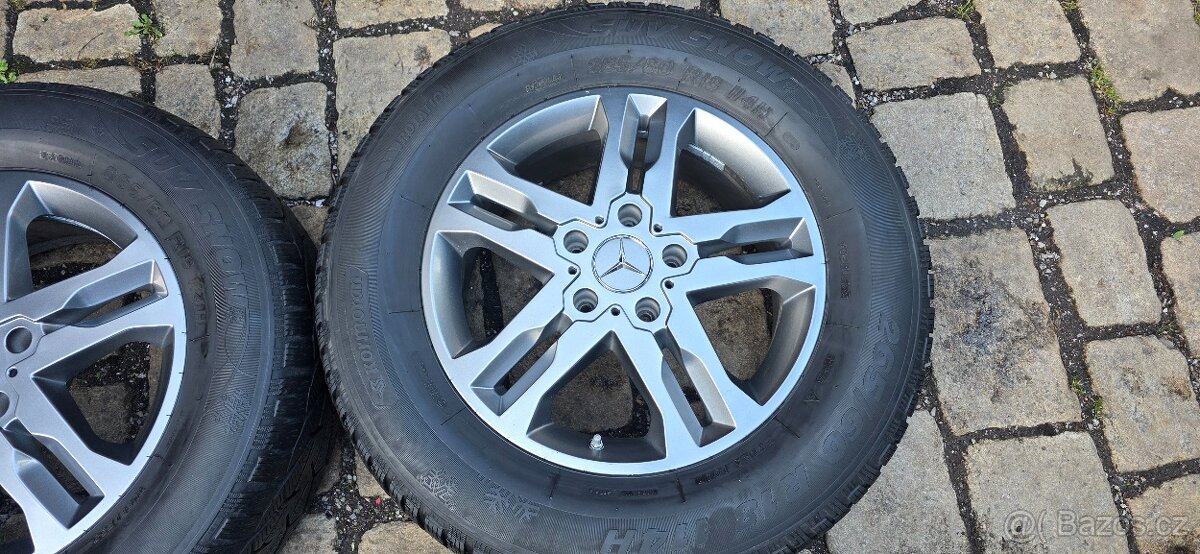 Disky Mercedes G 18", 5x130, zimní pneu 265/60/18 - pošlu - 5