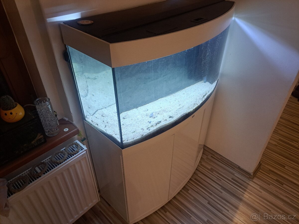 prodám akvarium JUWEL vision 180 se stolkem bílé - 5