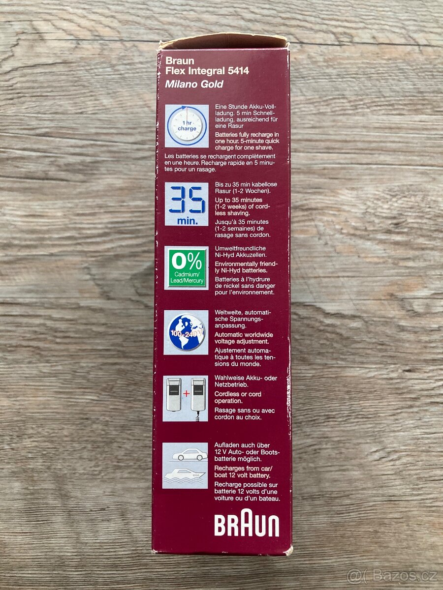 Holicí strojek Braun - 5