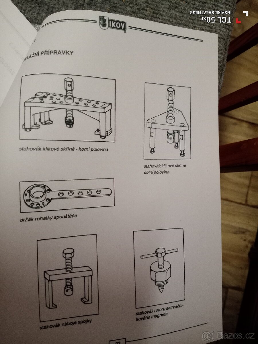 Dílenská příručka pro motory JIKOV - 5