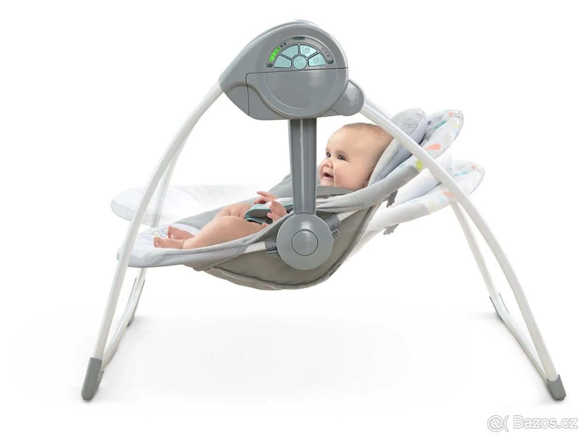 Houpačka s melodií Cuddle Lamb 0m+ INGENUITY - 5