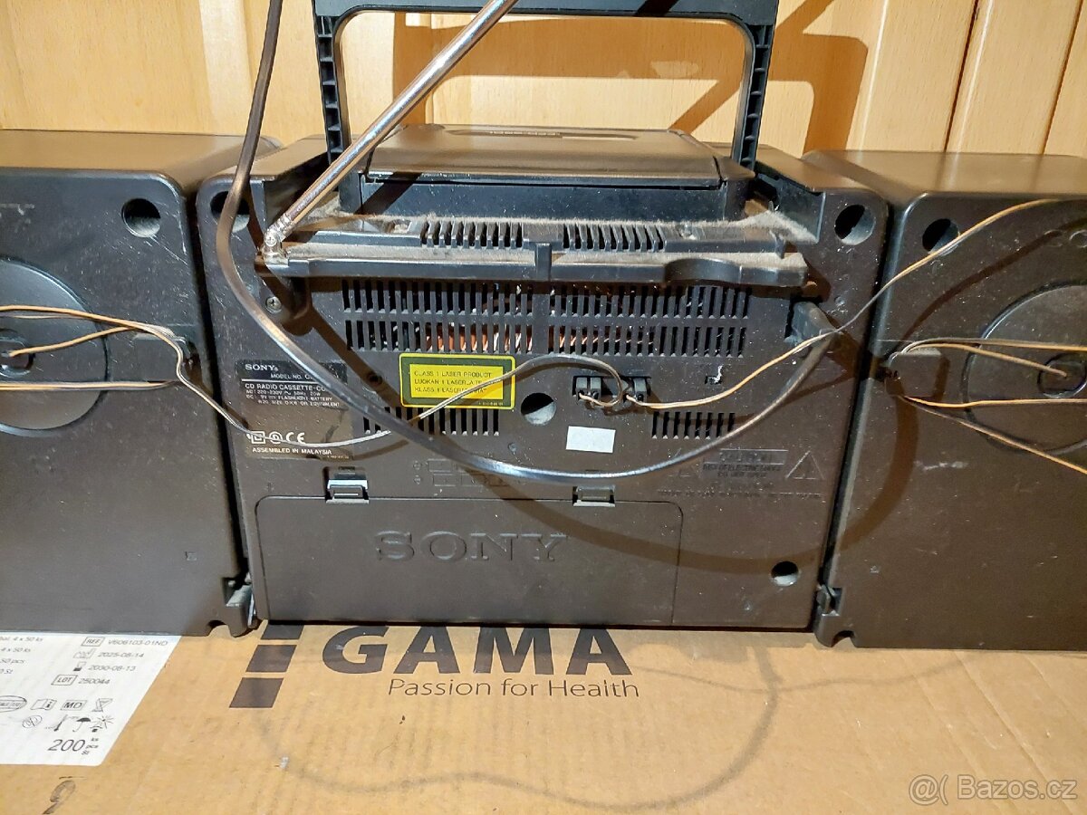 Rádio sony cfd 550l - 5