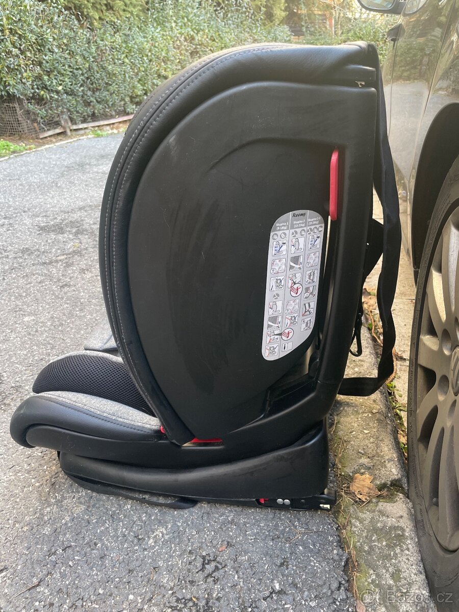 Autosedačka Reemy Fix 2 Grey - 5