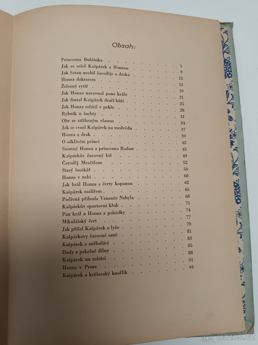 B. Schweigstill: Pohádky o Honzovi, Kašpárkovi a čertech - 5