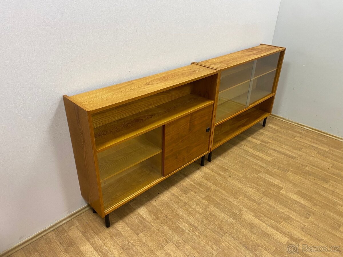 Retro knihovny 60. léta Brusel - 5