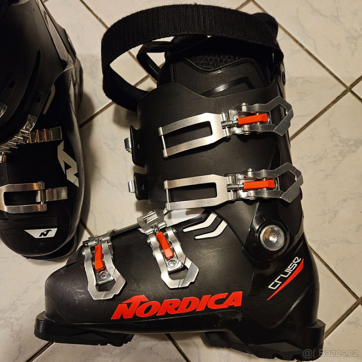 Lyže Atomic 130cm, hůlky, lyžařské boty vel.41 - 5