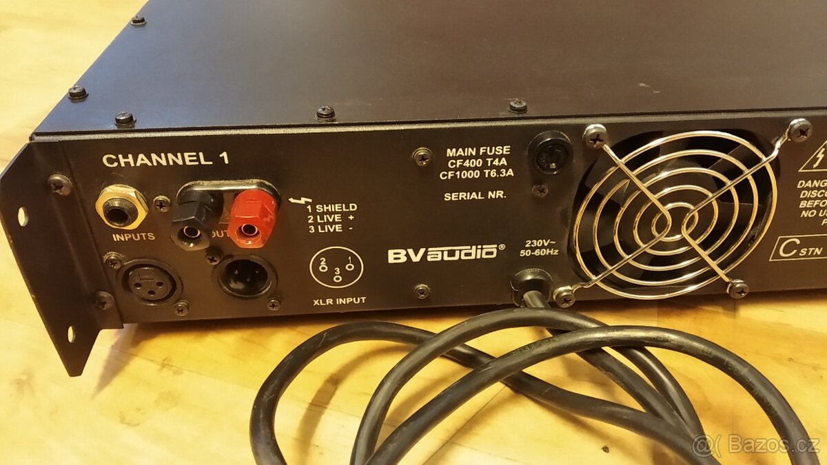 Zesilovač BV AUDIO CF 400 MOS - 5