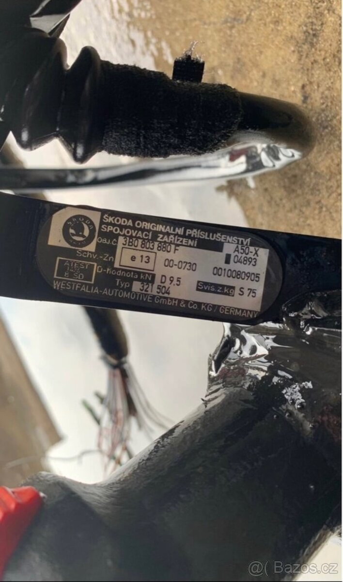 Tažné zařízení - Passat b5.5 a Superb - 5