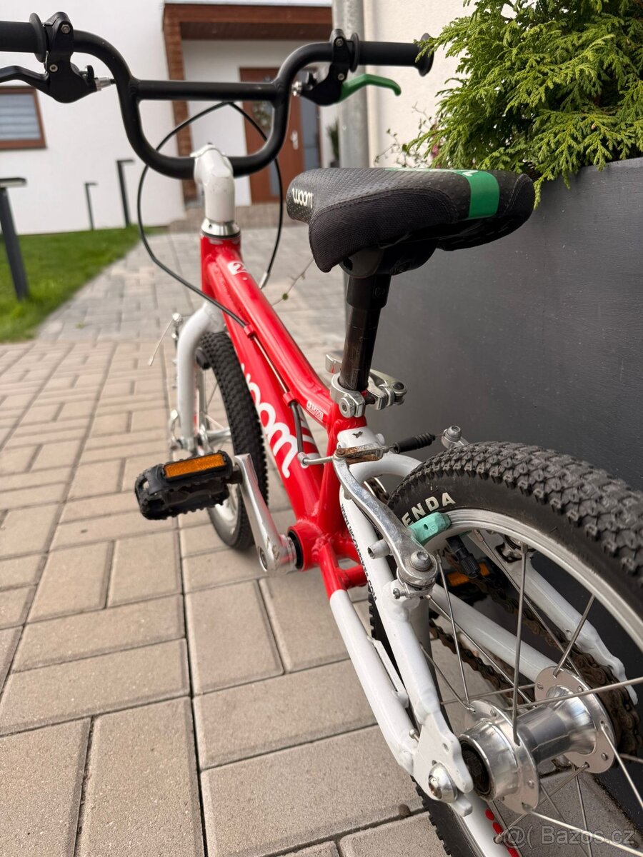 Dětské kolo Woom 2 (14") červené - 5