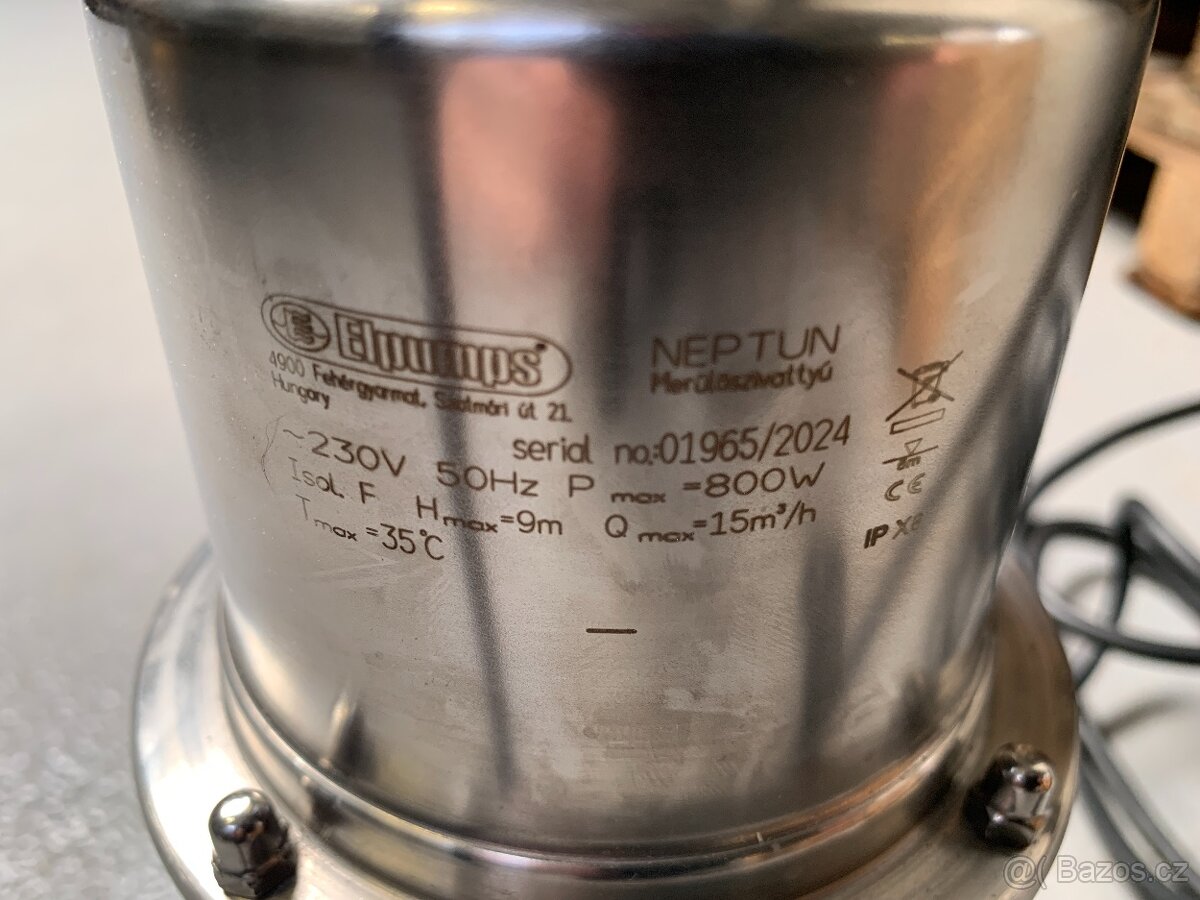 Kalové čerpadlo Neptun do septiku - 5