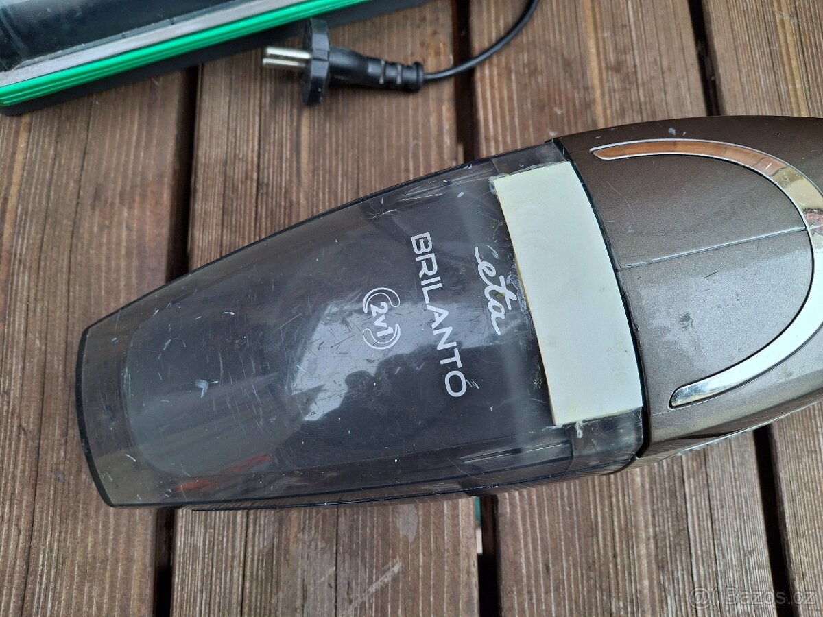 Aku vysavač ETA - cca 7 min - 5