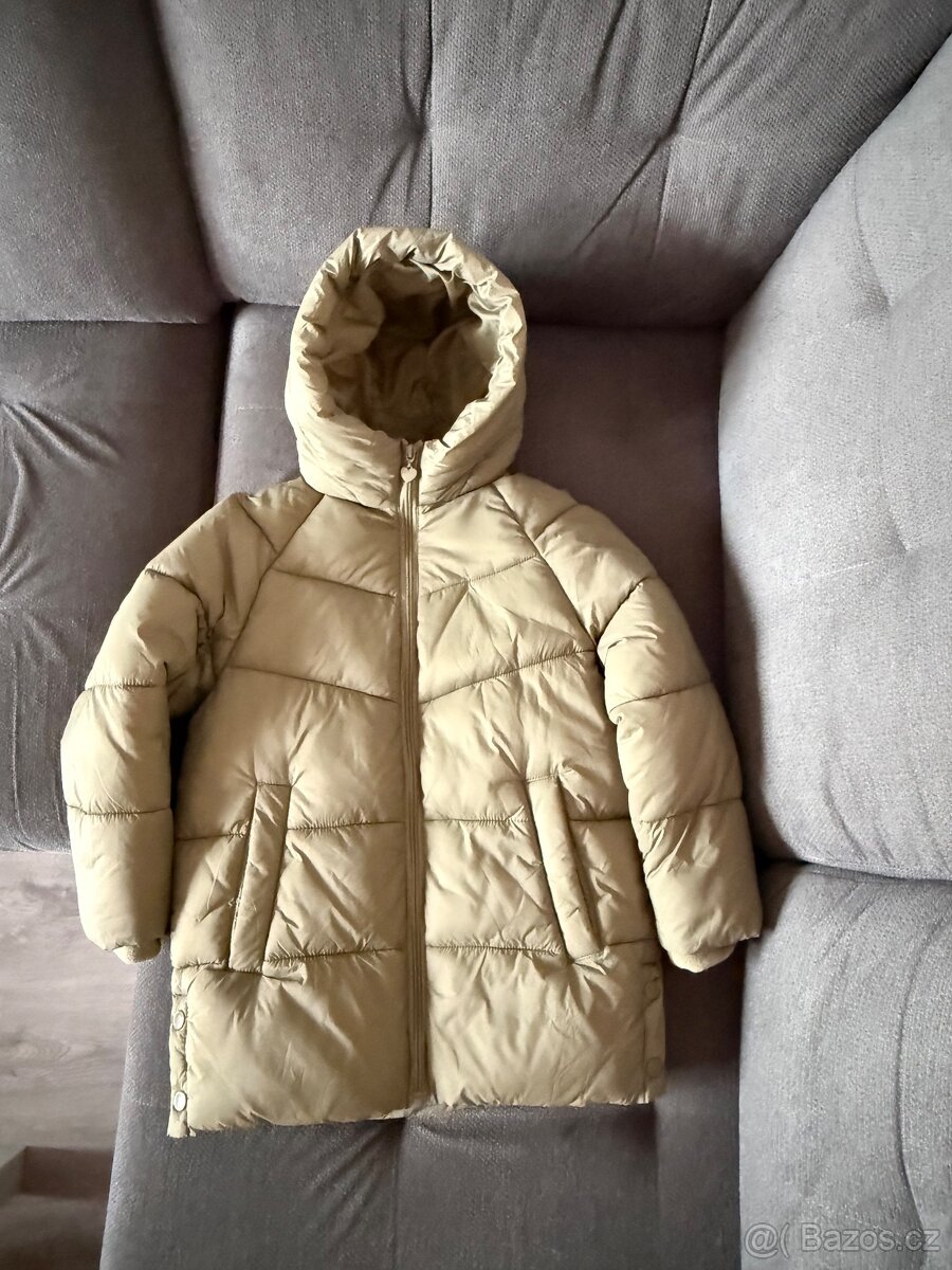 Dívčí zimní bundy sada vel. 128 - 5