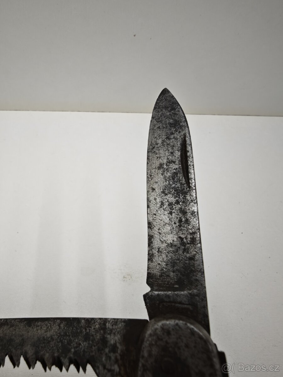 Starý retro kapesní, lovecké nůž Mikov Fixír - 5