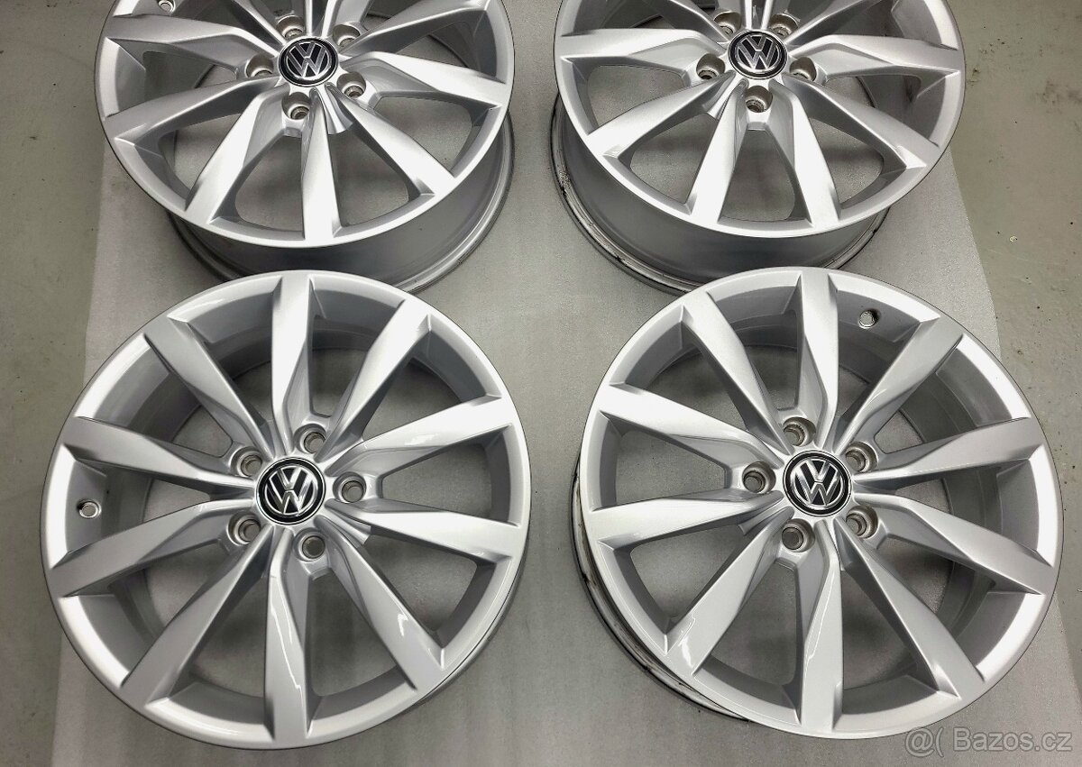 17" Originál VW Dijon 5x112 Golf 7 7,5 GTD GTI - 5