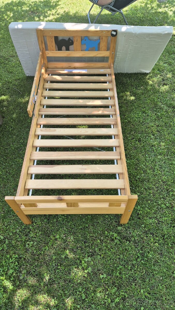 Dětská postýlka 160x80 včetně baldachýnu - 5