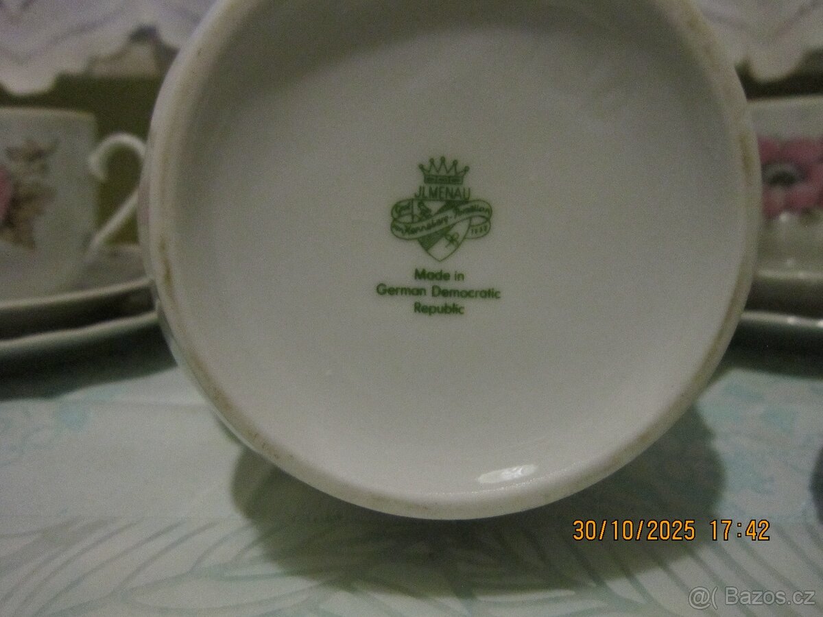čajová souprava DDR - 5