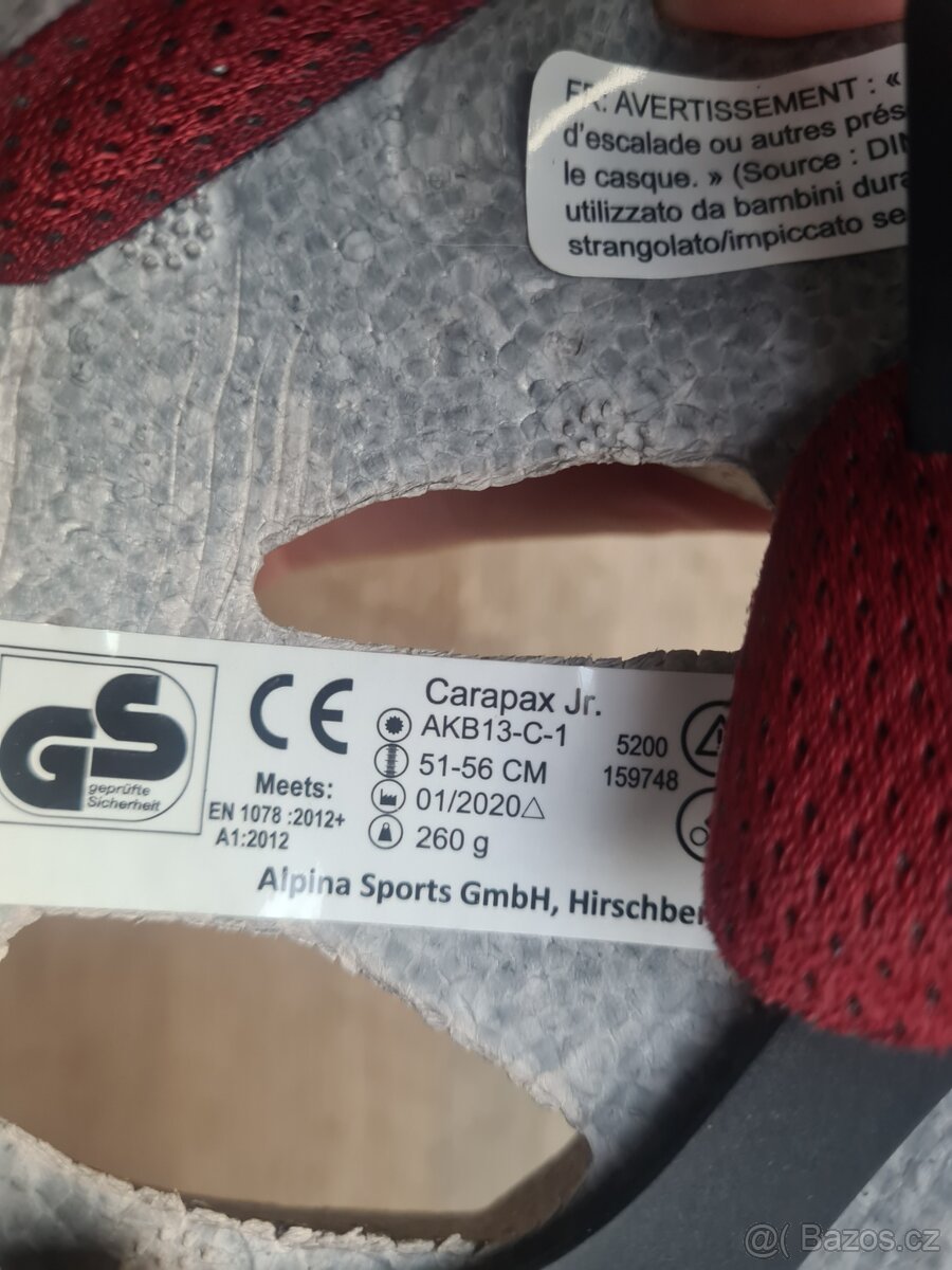 Helma na kolo Alpina dětská vel. 51-56 cm - 5