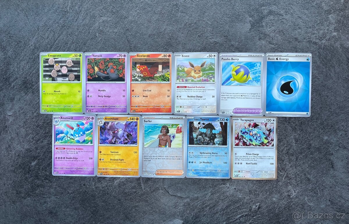 Originál Pokemon karty - 5