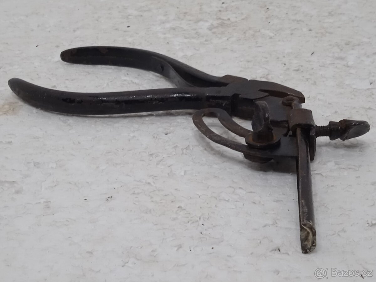 Staré retro Šraňkovací kleště - Šraňkovačky - 5