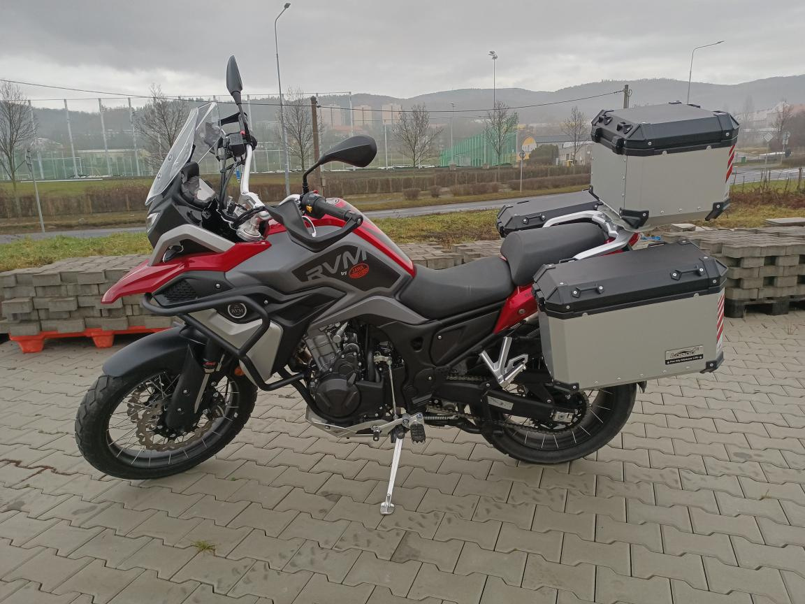 Jawa RVM 500 Adventure, originální kufry, najeto jen 650 km - 5