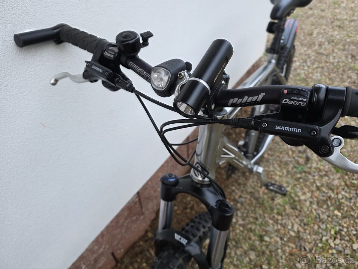 SCOTT ASPECT kolo vel.L ,po servisu,nové pláště,super stav - 5