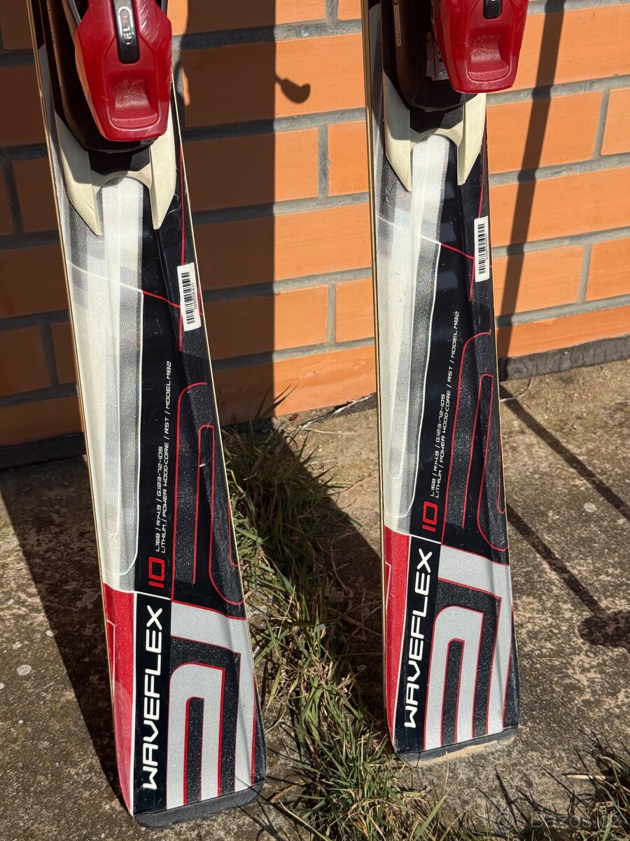 Lyže Elan Waveflex 168 cm + hůlky 130 cm - 5