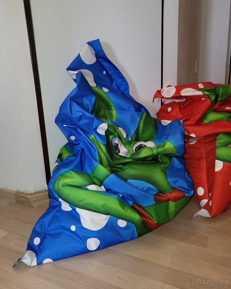 Sedací vak/pytel - dětský (marťánci) - 5