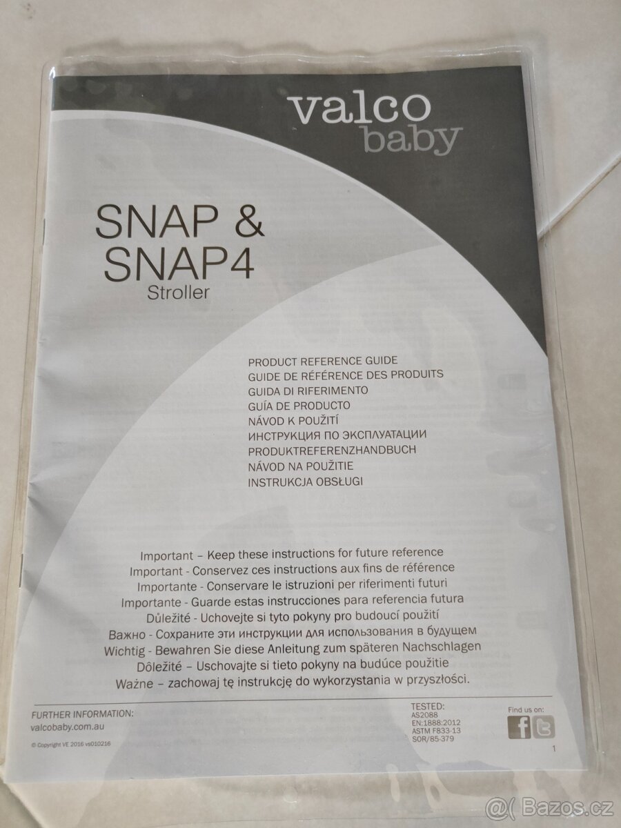 Valco snap 4 - 5