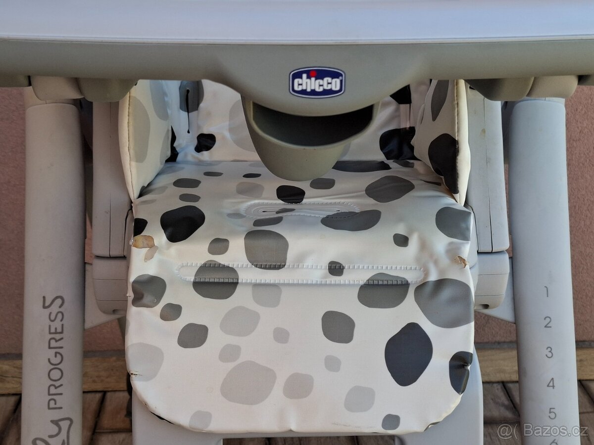 Jídelní židlička Chicco Polly Progres5 Anthracite - 5