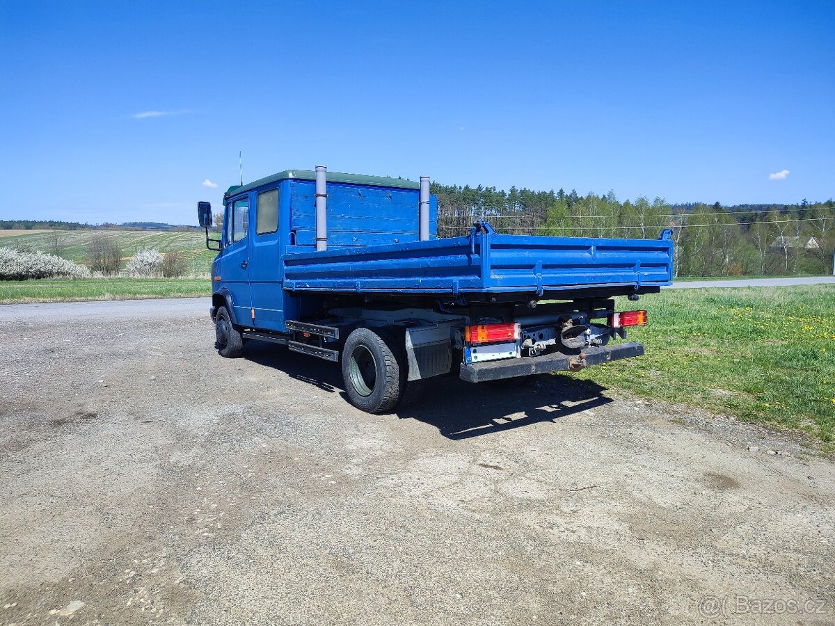 Mercedes Vario 814DK sklápěč dvojkabina 7,5t
